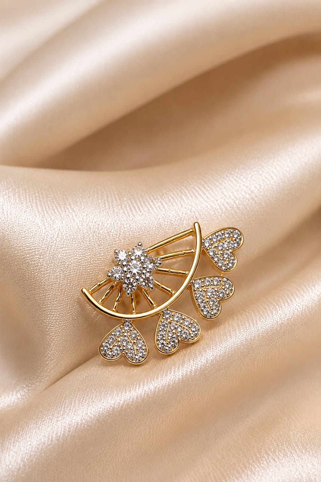 Aurelia Heart Bloom Earrings