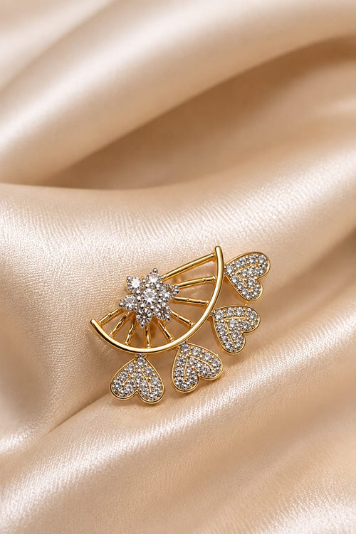 Aurelia Heart Bloom Earrings