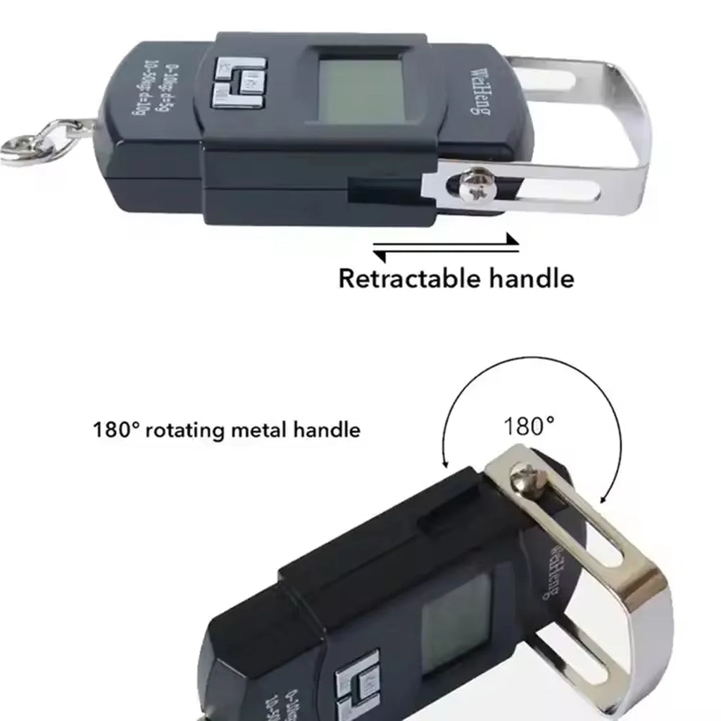 Portable Digital Luggage Weighing Scale | 50kg Hanging Weight Scale