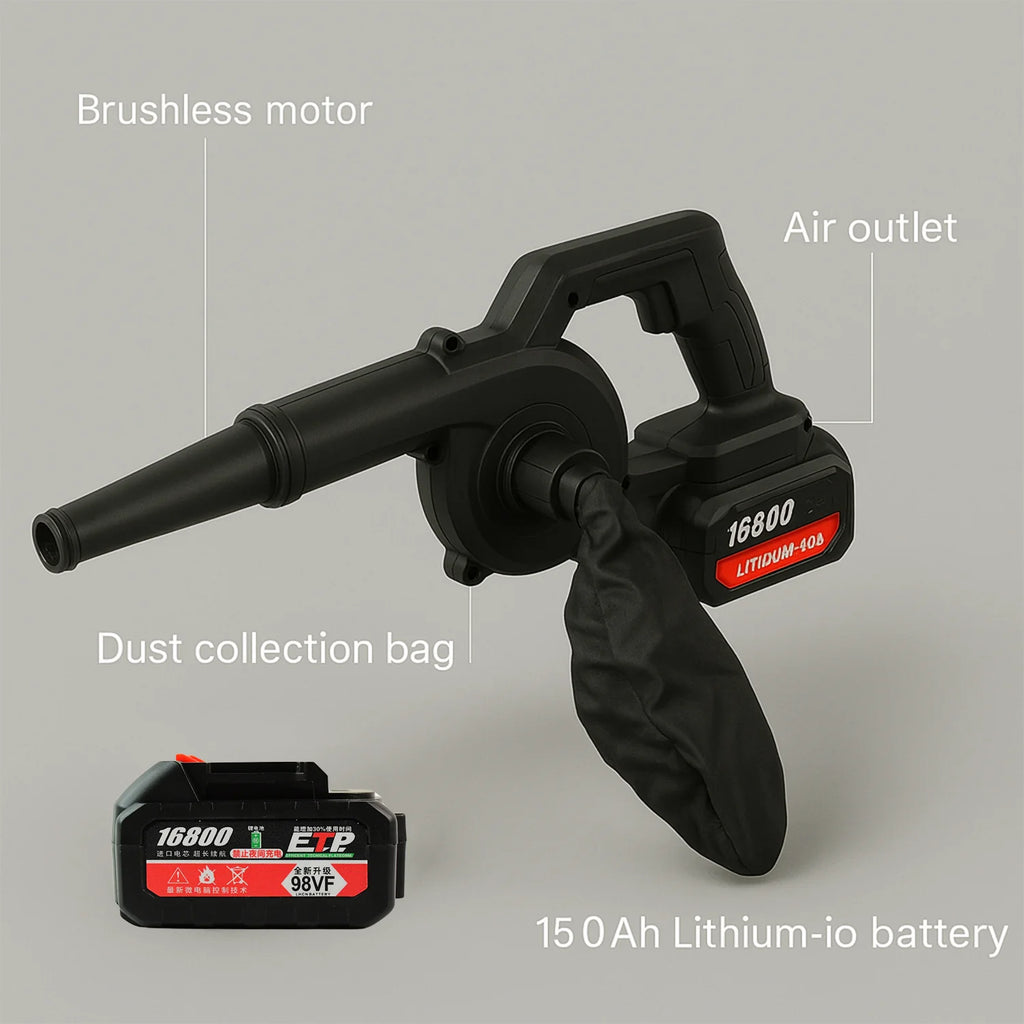 Multi-Purpose Air Blower & Vacuum Cleaner | 2-in-1 Cleaning Machine