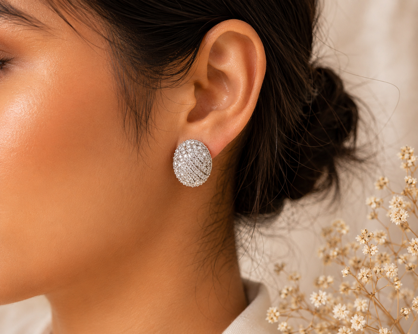Celestia Luxe Crystal Stud Earrings