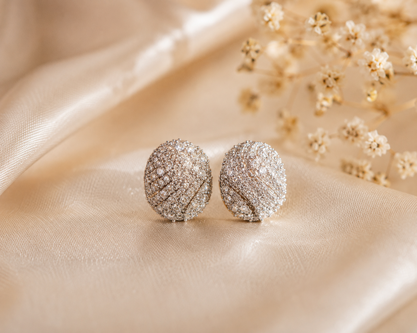 Celestia Luxe Crystal Stud Earrings
