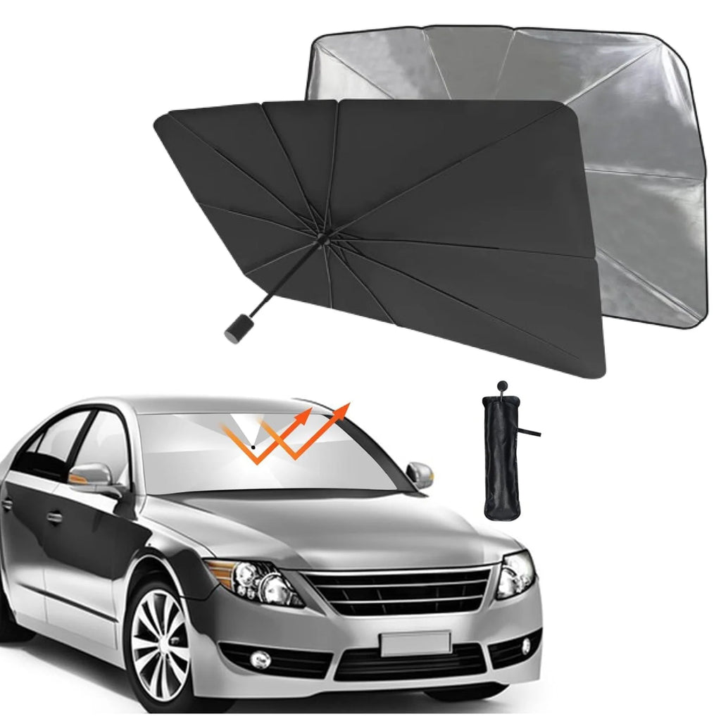 Car Windshield Sun Shade Umbrella | Foldable Heat Protection Cover