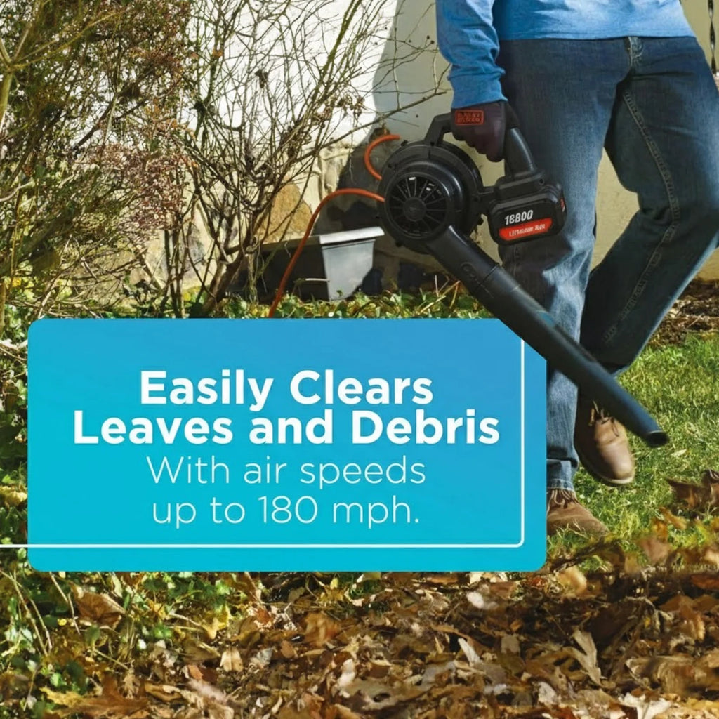 Multi-Purpose Air Blower & Vacuum Cleaner | 2-in-1 Cleaning Machine