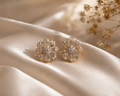 Snowflake Luxe Crystal Stud Earrings