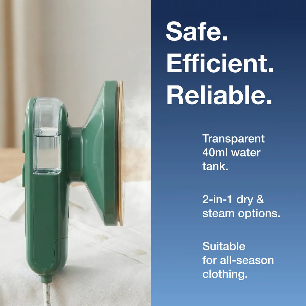 Mini Steam Iron | Portable Handheld Garment Steamer