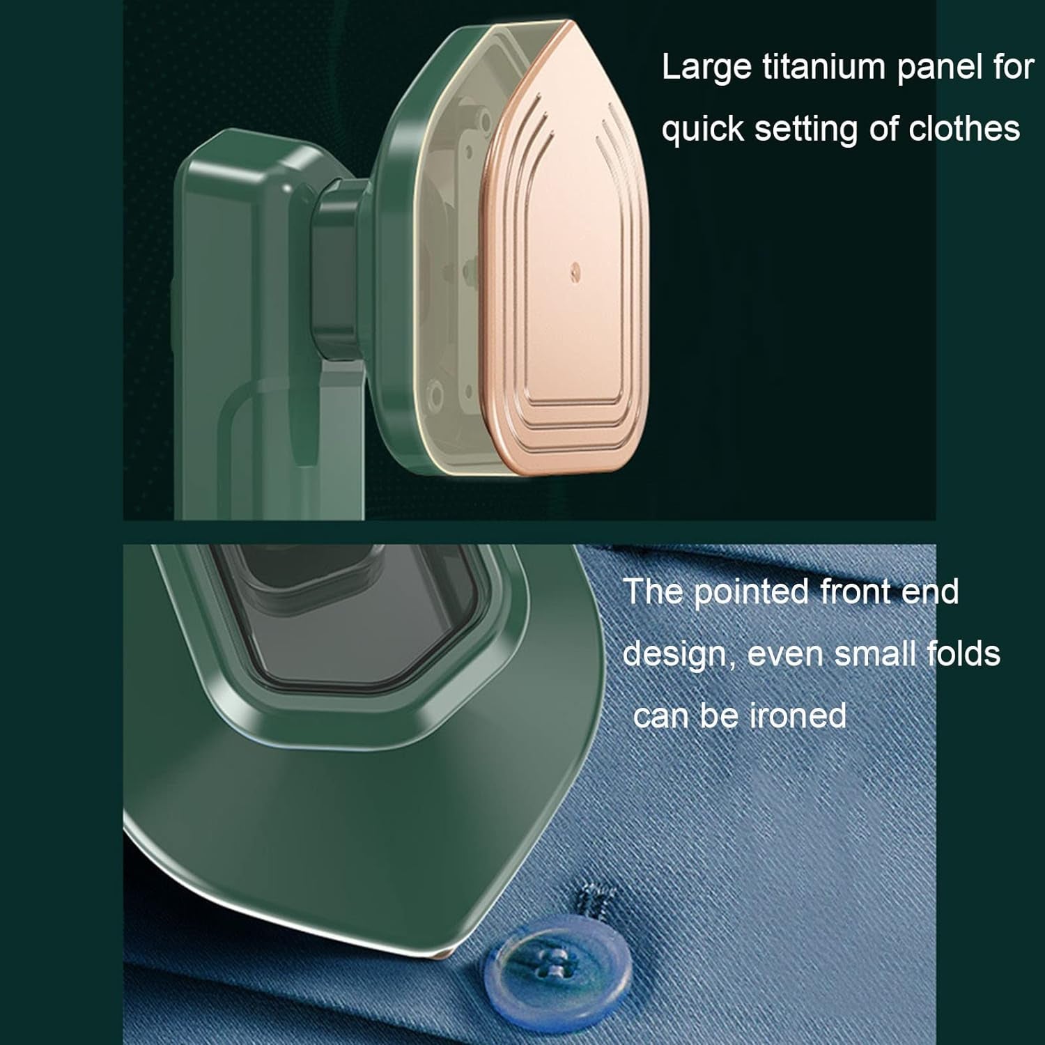 Mini Steam Iron | Portable Handheld Garment Steamer