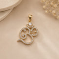 Divine Om Crystal Pendant