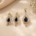 Sapphire Élise Teardrop Set