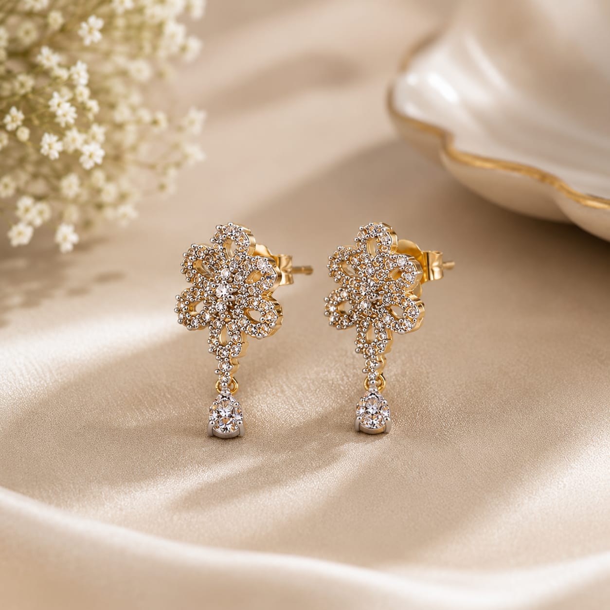 Lunara Crescent Crystal Set