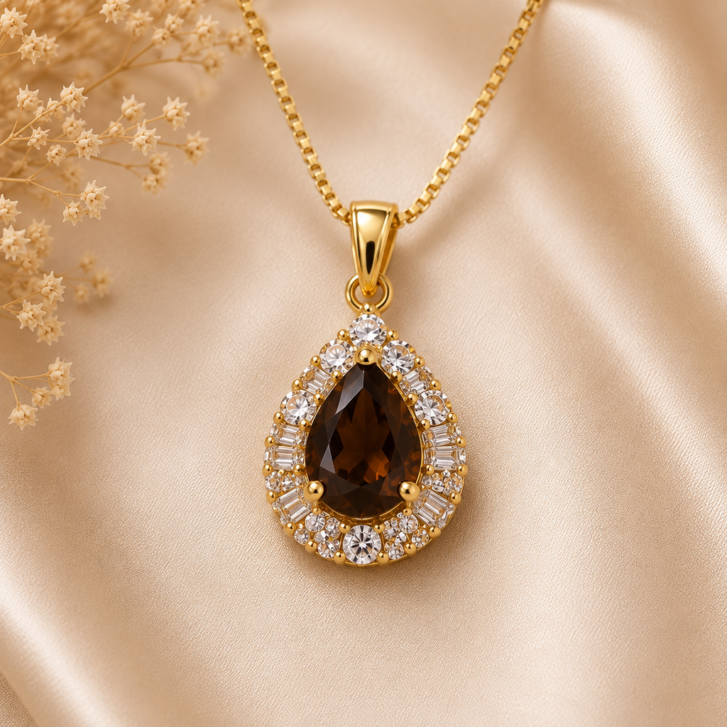 Elaris Amber Teardrop Set