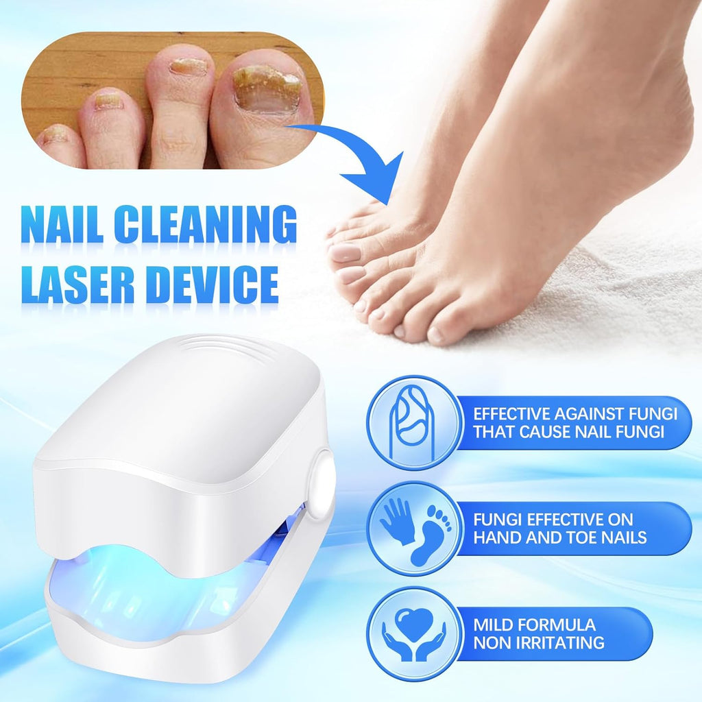 Rechargeable Nail Care Device | Portable LED Nail Care Tool for Hands & Feet