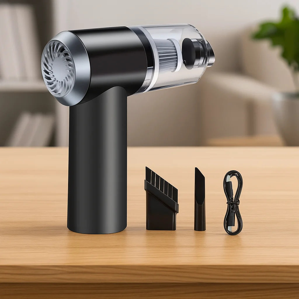 2-in-1 Cordless Handheld Vacuum Cleaner | Car & Home Dust Cleaner