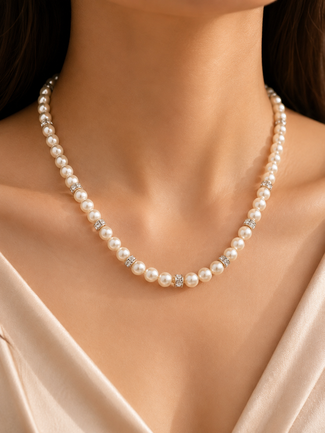 Celestia Pearl Grace Necklace