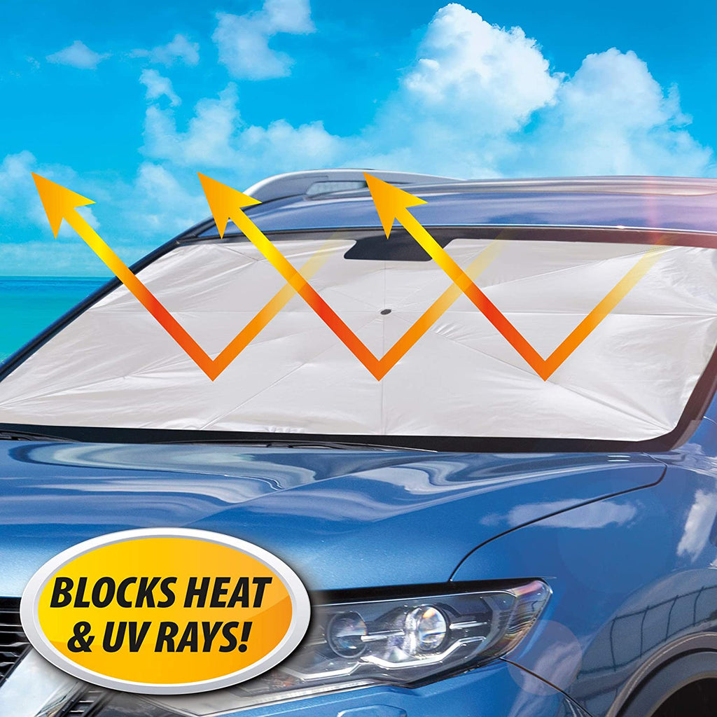Car Windshield Sun Shade Umbrella | Foldable Heat Protection Cover