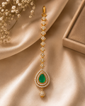 Emerald Royale Maang Tikka
