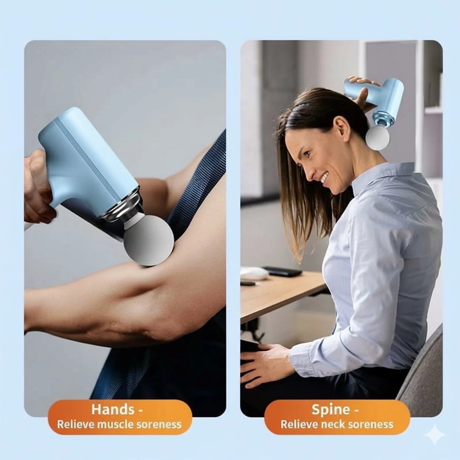 Electric Massage Gun | Handheld Deep Tissue Muscle Massager