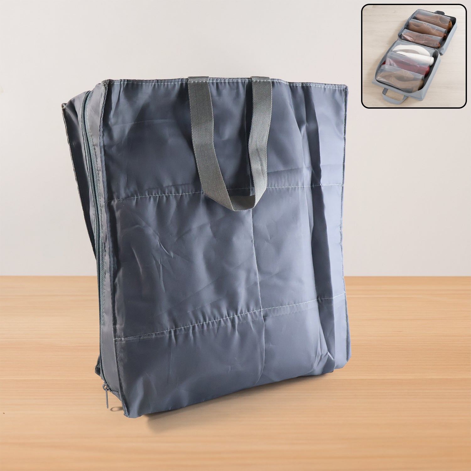 Travel Shoe Storage Bag | Waterproof Organizer for 3 Pairs