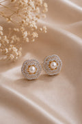 Pearl Blossom Luxe Stud Earrings