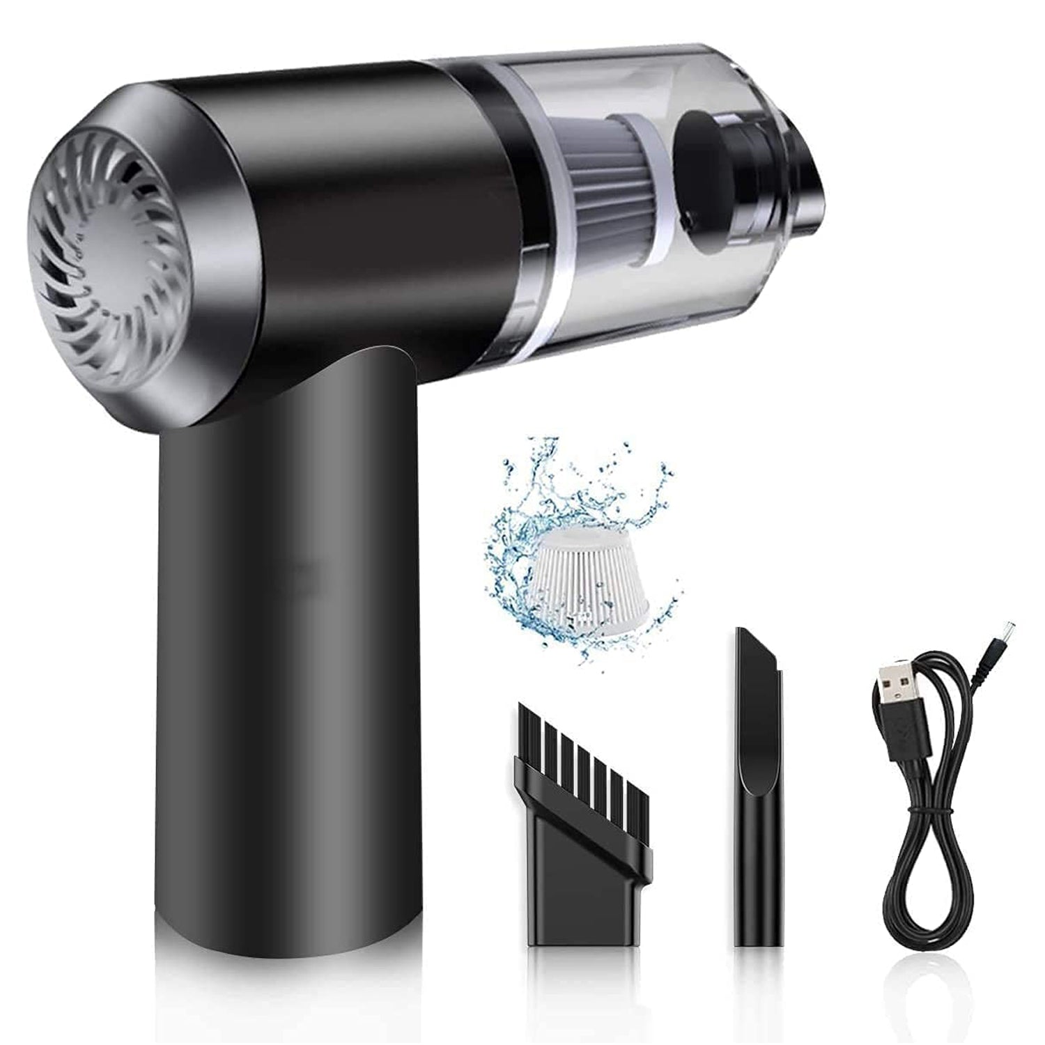 2-in-1 Cordless Handheld Vacuum Cleaner | Car & Home Dust Cleaner