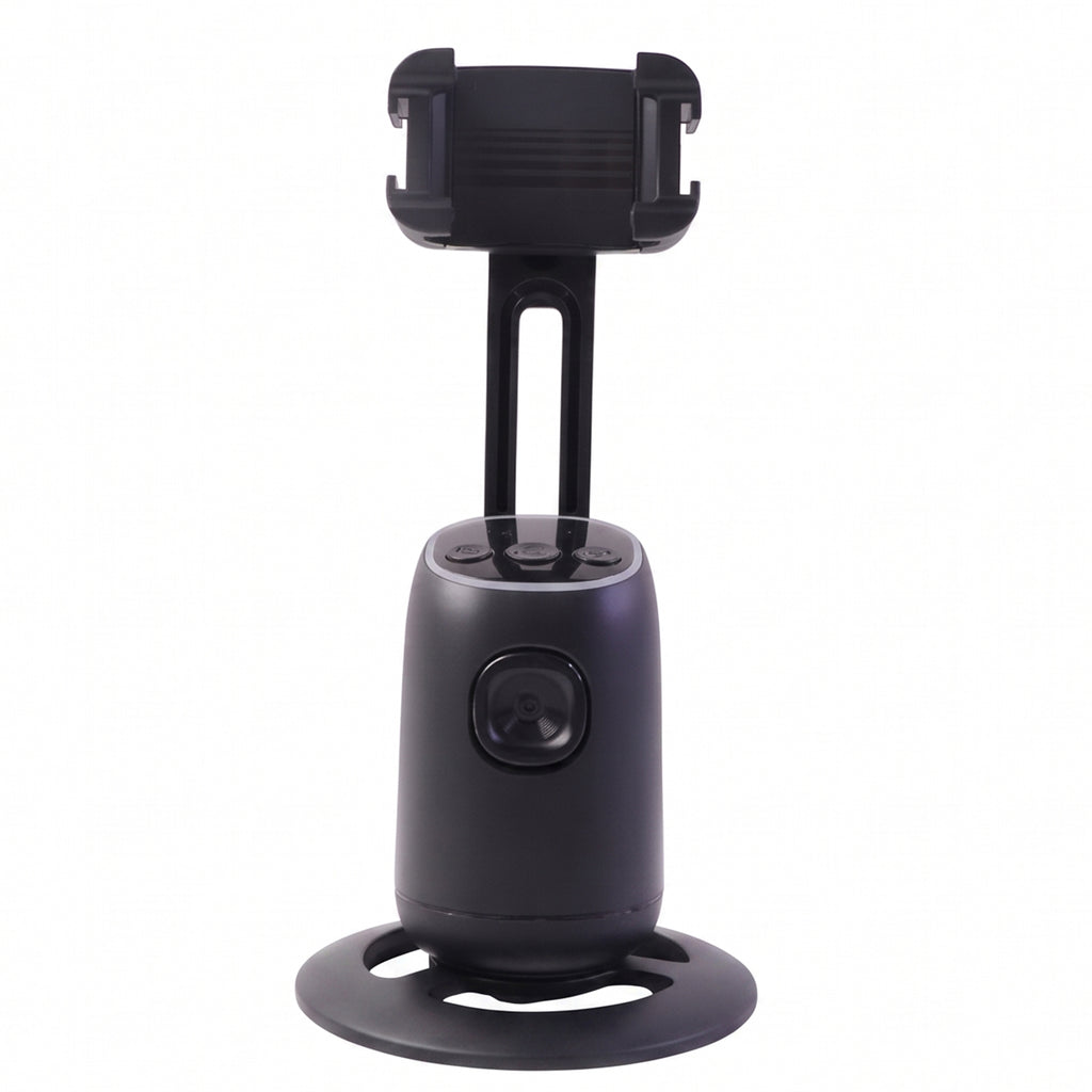 Smart AI Auto Face Tracking Phone Holder | 360° Rotating Mobile Stand